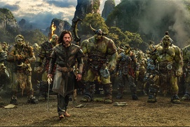 Une scène du film Warcraft