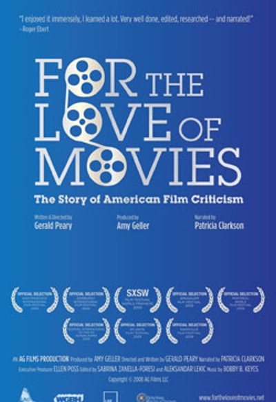 Affiche du film For The Love Of Movies: The Story Of American Film Criticism
