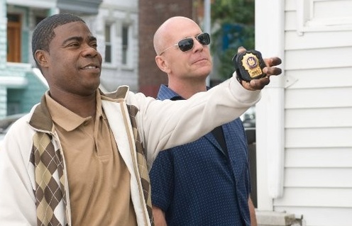 Tracy Morgan et Bruce Willis dans Cop Out