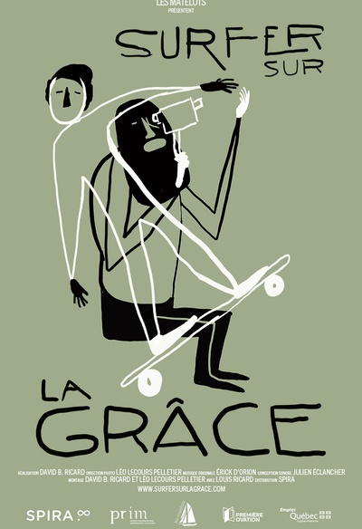 Affiche du film Surfer sur la grâce