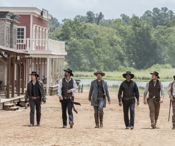 Une scène du film The Magnificent Seven