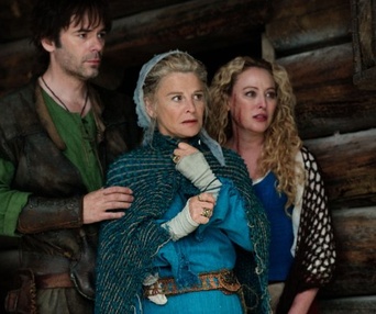 Une scène du film Red Riding Hood