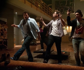 Une scène du film This Is the End