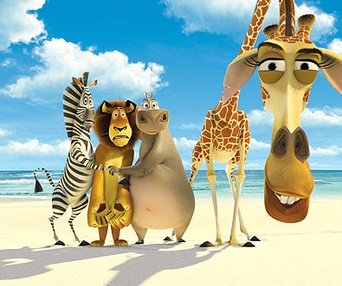 Scène du film Madagascar