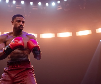 Une scène du film Creed III