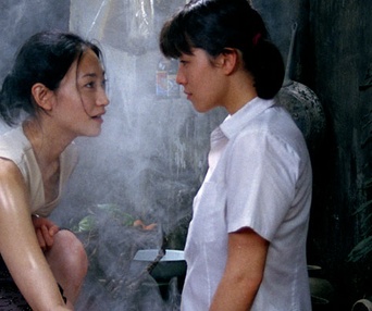 Scène du film Les filles du botaniste