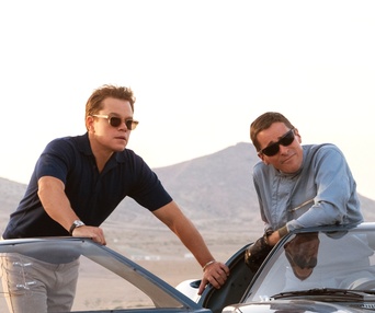 Une scène du film Ford v. Ferrari
