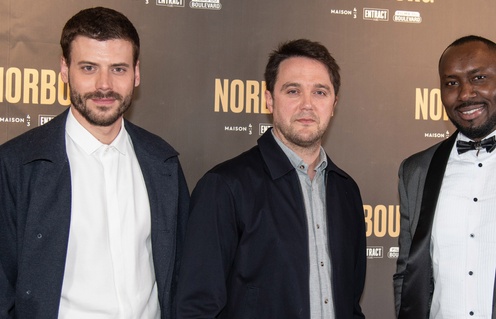 Sur le tapis rouge du film Norbourg