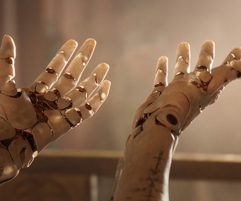 Une scène du film Alita: Battle Angel