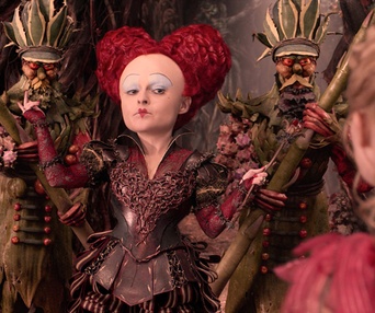 Une scène du film Alice Through the Looking Glass