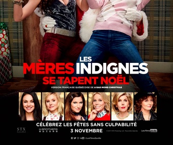 Affiche du film Les mères indignent se tapent Noël