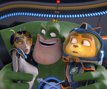 Une scène du film Ratchet and Clank