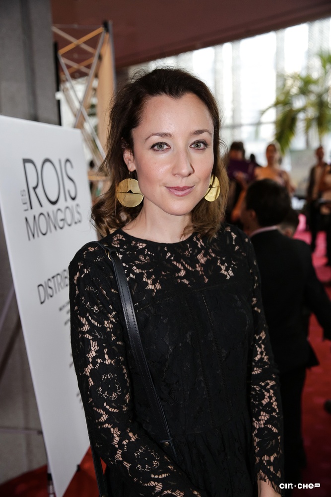 Sur le tapis rouge du film Les rois mongols