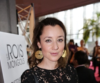 Sur le tapis rouge du film Les rois mongols