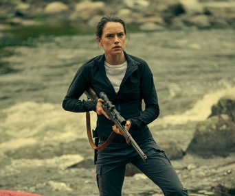 Une scène du film The Marsh King's Daughter