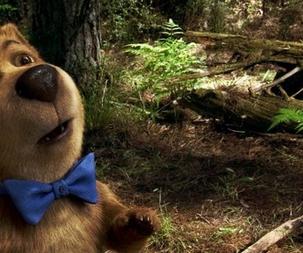 Une scène du film Yogi Bear