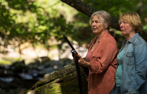 Une scène du film Les affamés