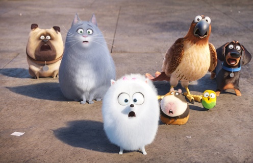 Une scène du film The Secret Life of Pets