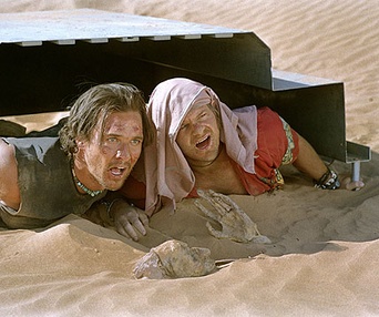 Scène du film Sahara
