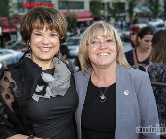 Sur le tapis rouge de Mommy