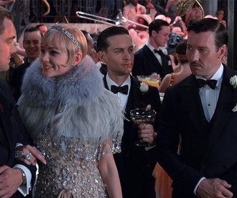 Une scène du film The Great Gatsby