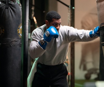 Une scène du film Creed III