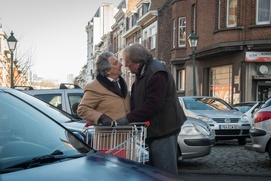 Une scène du film Convoi exceptionnel