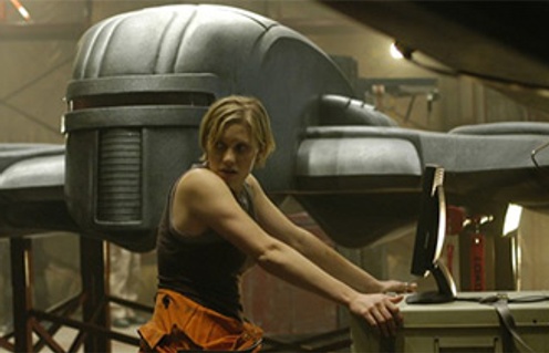 Katee Sackhoff dans Battlestar Galactica