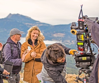 Une scène du film Belle fille