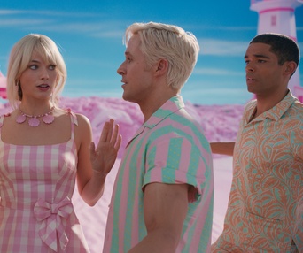 Une scène du film Barbie