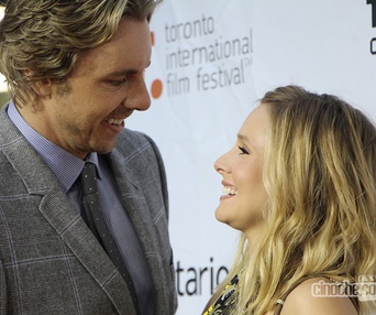 Sur le tapis rouge du film The Judge au TIFF
