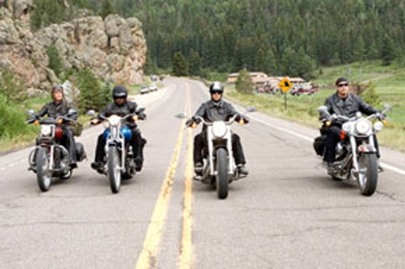 Les fous de la moto