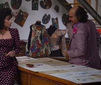 Une scène du film House of Gucci