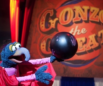 Une scène du film The Muppets