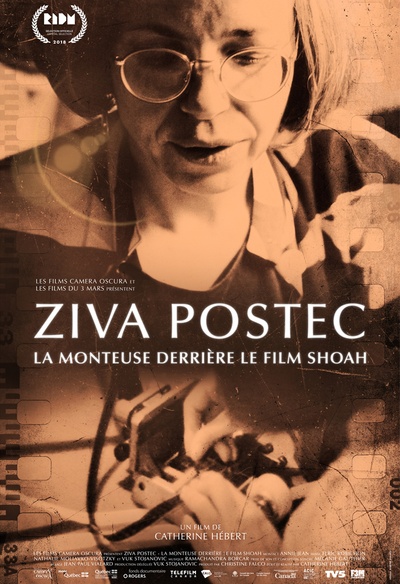 Affiche du film Ziva Postec. La monteuse derrière le film Shoah