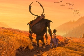 Une scène du film Kubo and the Two Strings
