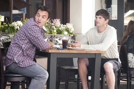 Une scène du film No Strings Attached