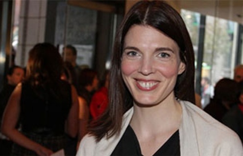 Macha Grenon sur le tapis rouge du film Incendies