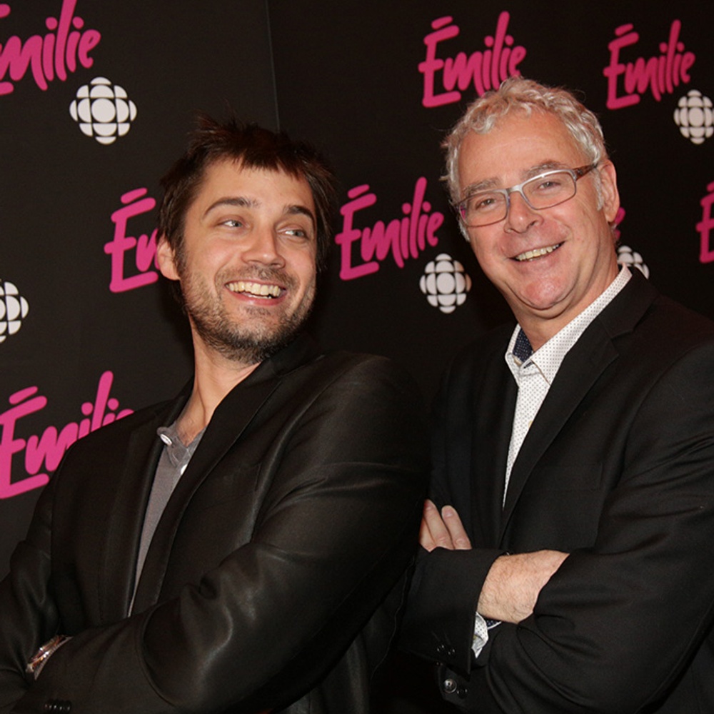 Sur le tapis rouge du film Émilie