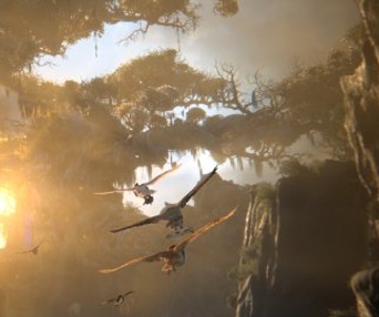 Une scène du film Legend of the Guardians: The Owls of Ga'Hoole