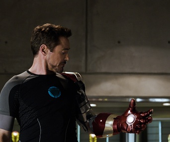 Une scène du film Iron Man 3