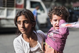 Une scène du film Capharnaüm Une scène du film Capharnaüm
