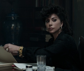 Une scène du film House of Gucci