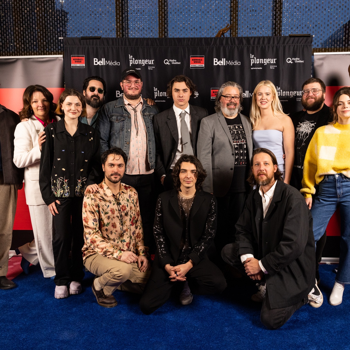 Tapis rouge du film Le Plongeur