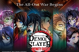 Affiche du film Demon Slayer: Kimetsu no Yaiba - Infinity Castle
