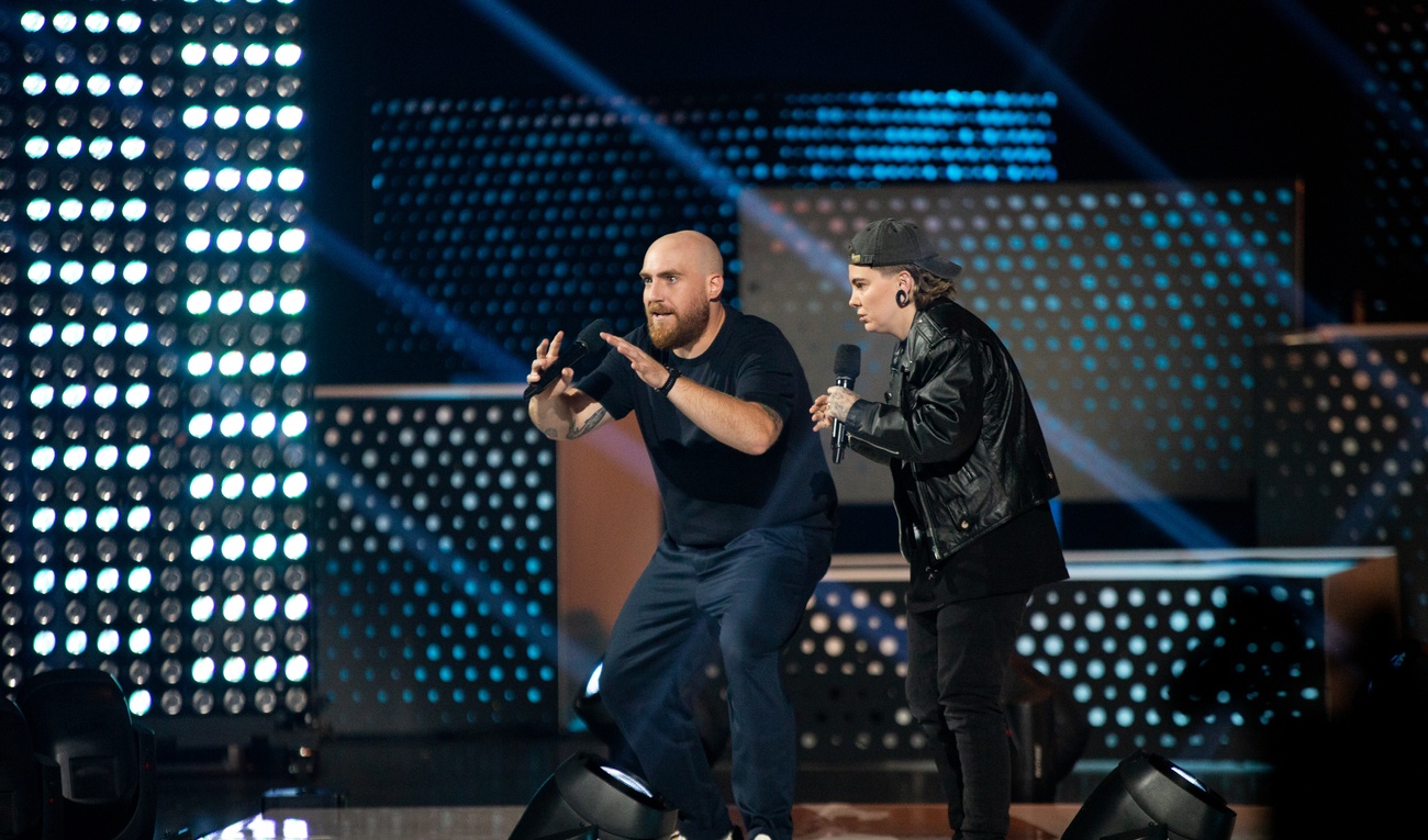 Carte Blanche Juste pour rire de Roxane Bruneau et Phil Roy