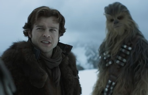 Une scène du film Solo : Une histoire de Star Wars