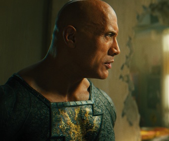 Une scène du film Black Adam