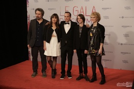 Sur le tapis rouge de Gala du cinéma Québécois