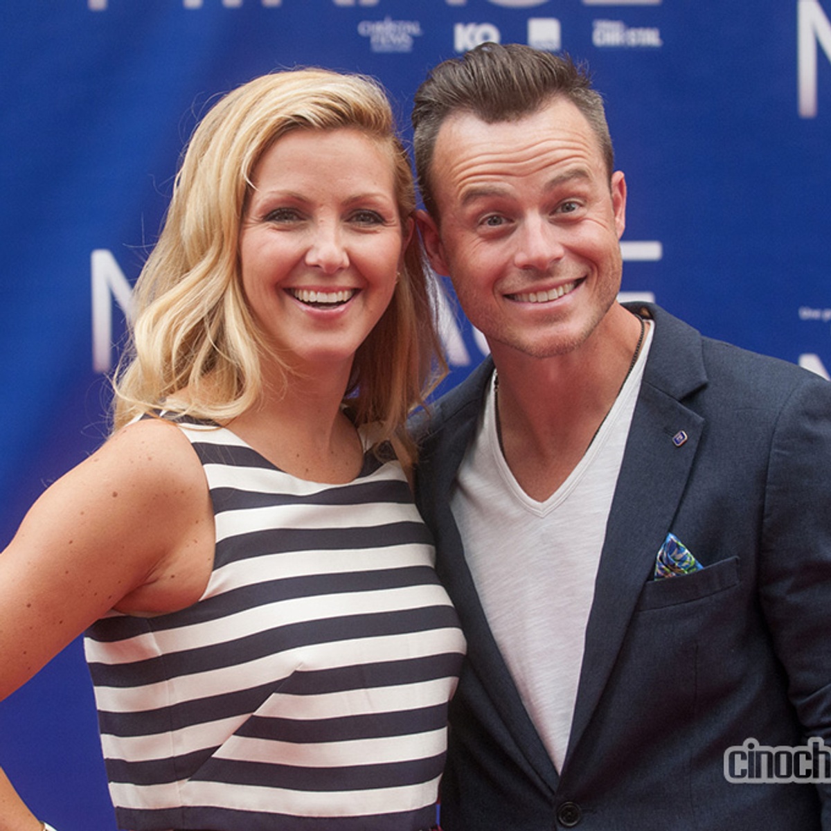 Sur le tapis rouge du film Le mirage